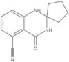 Spiro[cyclopentane-1,2′(1′H)-quinazoline]-5′-carbonitrile, 3′,4′-dihydro-4′-oxo-