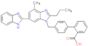 4'-[(7'-Methyl-2'-propyl-1H,3'H-2,5'-bibenzimidazol-3'-yl)methyl]-2-biphenylcarboxylic acid