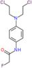 N-{4-[bis(2-chloroethyl)amino]phenyl}-2-fluoroacetamide