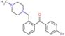 (4-bromophenyl)-[2-[(4-methylpiperazin-1-yl)methyl]phenyl]methanone