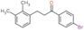 1-(4-bromophenyl)-3-(2,3-dimethylphenyl)propan-1-one