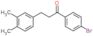 1-(4-bromophenyl)-3-(3,4-dimethylphenyl)propan-1-one