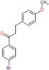 1-(4-bromophenyl)-3-(4-methoxyphenyl)propan-1-one