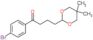1-(4-bromophenyl)-4-(5,5-dimethyl-1,3-dioxan-2-yl)butan-1-one