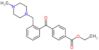 Ethyl 4-[2-[(4-methyl-1-piperazinyl)methyl]benzoyl]benzoate