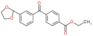 ethyl 4-[3-(1,3-dioxolan-2-yl)benzoyl]benzoate