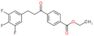 ethyl 4-[3-(3,4,5-trifluorophenyl)propanoyl]benzoate