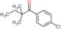 1-(4-Chlorophenyl)-2,2-dimethyl-1-butanone