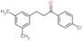 1-Propanone, 1-(4-chlorophenyl)-3-(3,5-dimethylphenyl)-