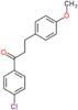 1-(4-chlorophenyl)-3-(4-methoxyphenyl)propan-1-one