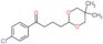 1-(4-chlorophenyl)-4-(5,5-dimethyl-1,3-dioxan-2-yl)butan-1-one