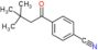 4-(3,3-dimethylbutanoyl)benzonitrile