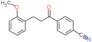 4-[3-(2-Methoxyphenyl)-1-oxopropyl]benzonitrile