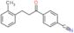 4-[3-(o-tolyl)propanoyl]benzonitrile