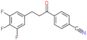 4-[1-Oxo-3-(3,4,5-trifluorophenyl)propyl]benzonitrile