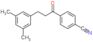 4-[3-(3,5-Dimethylphenyl)-1-oxopropyl]benzonitrile