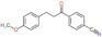 4-[3-(4-methoxyphenyl)propanoyl]benzonitrile