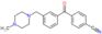 4-[3-[(4-methylpiperazin-1-yl)methyl]benzoyl]benzonitrile