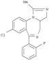 3H-Imidazo[1,5-a][1,4]benzodiazepine, 8-chloro-6-(2-fluorophenyl)-3a,4-dihydro-1-methyl-