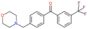 [4-(morpholinomethyl)phenyl]-[3-(trifluoromethyl)phenyl]methanone