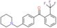 Methanone, [4-(1-piperidinylmethyl)phenyl][2-(trifluoromethyl)phenyl]-