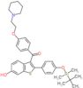 [2-(4-{[tert-butyl(dimethyl)silyl]oxy}phenyl)-6-hydroxy-1-benzothiophen-3-yl][4-(2-piperidin-1-yle…