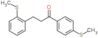 1-Propanone, 3-[2-(methylthio)phenyl]-1-[4-(methylthio)phenyl]-