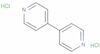 4,4′-Bipyridine, hydrochloride (1:2)