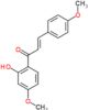 (2E)-1-(2-hydroxy-4-methoxyphenyl)-3-(4-methoxyphenyl)prop-2-en-1-one