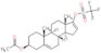 3β-Acetoxyandrosta-5,16-dien-17-yl trifluoromethanesulfonate