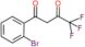 1-(2-bromophenyl)-4,4,4-trifluoro-butane-1,3-dione