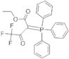 ethyl 4,4,4-trifluoro-2-(triphenyl-phosphoranylid