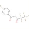 1,3-Pentanedione, 4,4,5,5,5-pentafluoro-1-(4-fluorophenyl)-