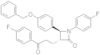 (3R,4S)-4-[4-(Benzyloxy)phenyl]-1-(4-fluorophenyl)-3-[3-(4-fluorophenyl)-3-oxopropyl]azetidin-2-one