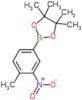 4,4,5,5-tetramethyl-2-(4-methyl-3-nitro-phenyl)-1,3,2-dioxaborolane