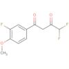 1,3-Butanedione, 4,4-difluoro-1-(3-fluoro-4-methoxyphenyl)-