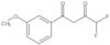 4,4-Difluoro-1-(3-methoxyphenyl)-1,3-butanedione