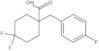 4,4-Difluoro-1-[(4-fluorophenyl)methyl]cyclohexanecarboxylic acid