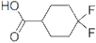 Ácido 4,4-difluorocicloexanocarboxílico