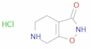 Isoxazolo[5,4-c]pyridin-3(2H)-one, 4,5,6,7-tetrahydro-, hydrochloride (1:1)