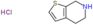 4,5,6,7-tetrahydrothieno[2,3-c]pyridin-6-ium chloride