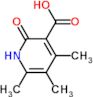 4,5,6-trimethyl-2-oxo-1,2-dihydropyridine-3-carboxylic acid