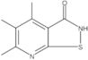 4,5,6-Trimethylisothiazolo[5,4-b]pyridin-3(2H)-one