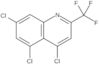 4,5,7-trichloro-2-(trifluoromethyl)quinoline