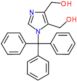 [5-(hydroxymethyl)-1-trityl-imidazol-4-yl]methanol