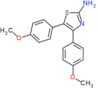 4,5-bis(4-methoxyphenyl)-1,3-thiazol-2-amine