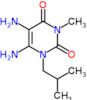 5,6-diamino-3-methyl-1-(2-methylpropyl)pyrimidine-2,4(1H,3H)-dione