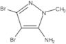 3,4-Dibromo-1-methyl-1H-pyrazol-5-amine