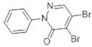 4,5-dibromo-2-phenyl-2,3-dihydropyridazin-3-one