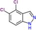 1H-indazole, 4,5-dichloro-